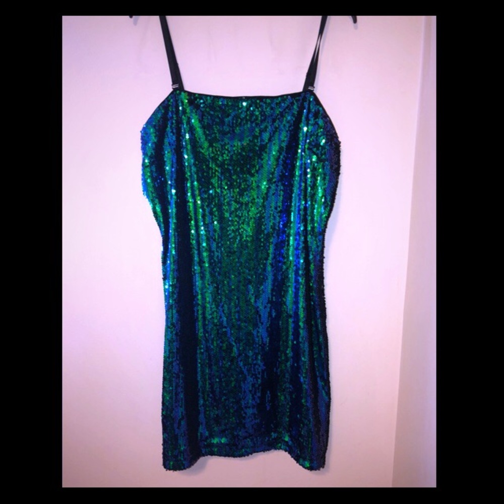 Sequin “mermaid” party dress